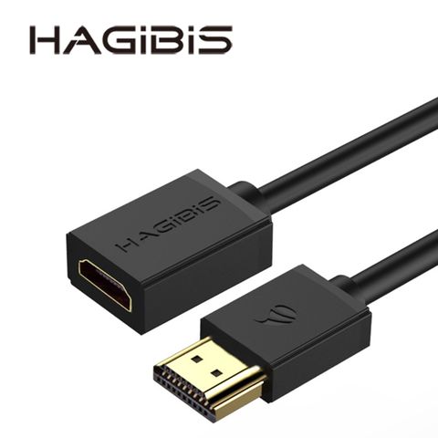 HAGiBiS 海備思 HDMI2.0版4K高畫質延長線1M(HBHCA01)