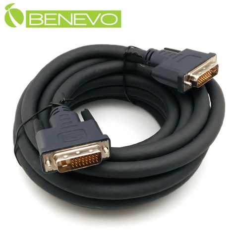 Benevo 工程型 5米 高品質Dual-Link DVI雙通道連接線 [BDVI2005(24+1)B]