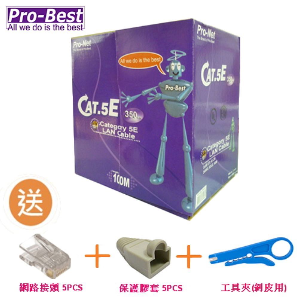 Pro-Best 柏旭佳 活動贈送 工具夾+網路接頭+護套!!  