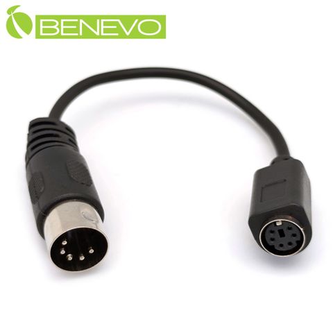 BENEVO AT公轉PS/2母 舊款鍵盤介面轉接線 (BPS2FATM)