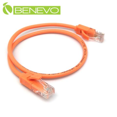 BENEVO 50cm Cat5e UTP純銅短網線/跳線