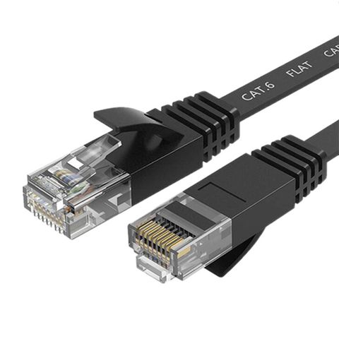 [易控王] 30米CAT6扁平網路線RJ45網路線 2入組(30-610X2)