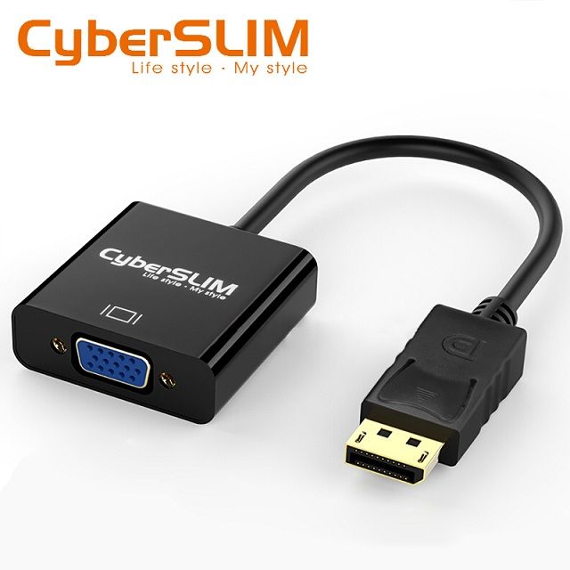 CyberSLIM  DP-V DP轉VGA轉換器