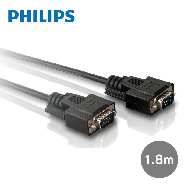 PHILIPS 飛利浦   SWX2112/10 1.8m VGA高畫質延長傳輸線