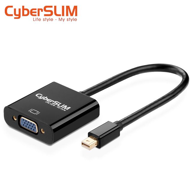 CyberSLIM  MDP-V MINI DP轉VGA轉換器