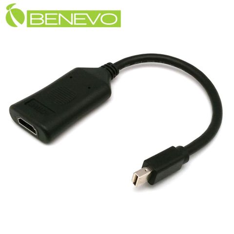 BENEVO主動式 Mini DP轉HDMI訊號轉換器，支援最多6螢幕顯示 (BmDP2HDMIA)