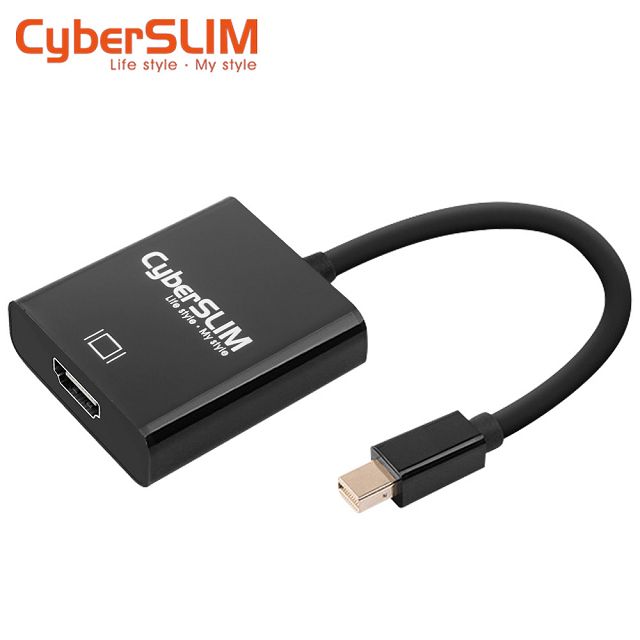 CyberSLIM  MDP-H MINI DP轉HDMI轉換器