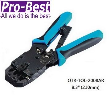 PRO-BEST 4P6P8P 網路工具夾( OTR-TOL-2008AR)
