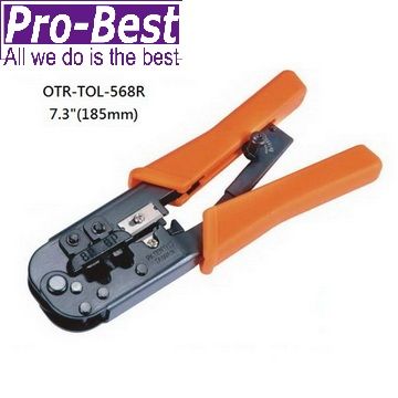 PRO-BEST 6P8P網路工具夾有棘齒(OTR-TOL-568R)