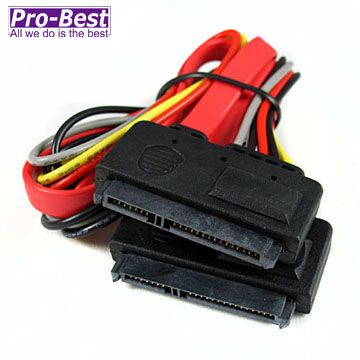 Pro-Best 柏旭佳  SATA 22PF-SATA 22F排線-50CM