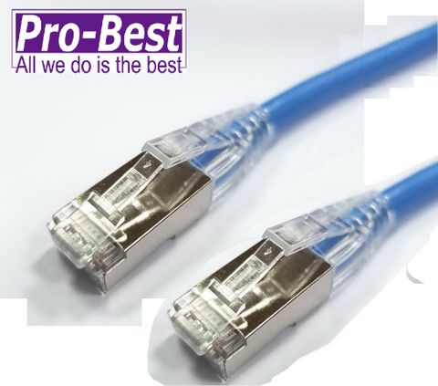 Pro-Best 柏旭佳 Cat.6a 超六類FUTP 4對 20M極速網路線 10G