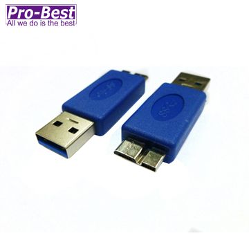 PRO-BEST USB3.0 A公-MICRO B公 轉接頭(1入)