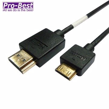 PRO-BEST HDMI轉Mini HDMI高畫質影音傳輸線-3M