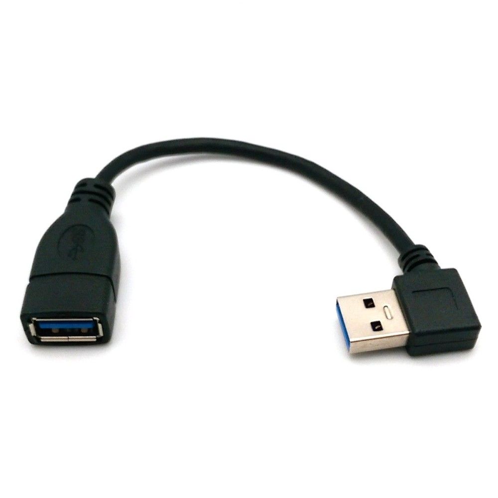 Benevo 右彎型 USB3.0超高速雙隔離延長短線 (BUSB3020AMFR)