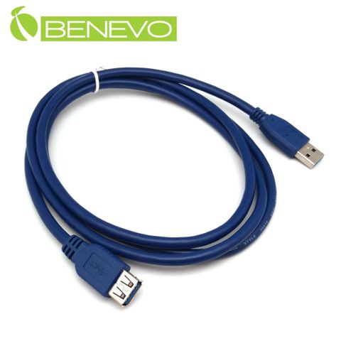 BENEVO 1.5米 USB3.0 超高速 A公對A母延長線 [BUSB3150AMF(母頭沒包覆)]