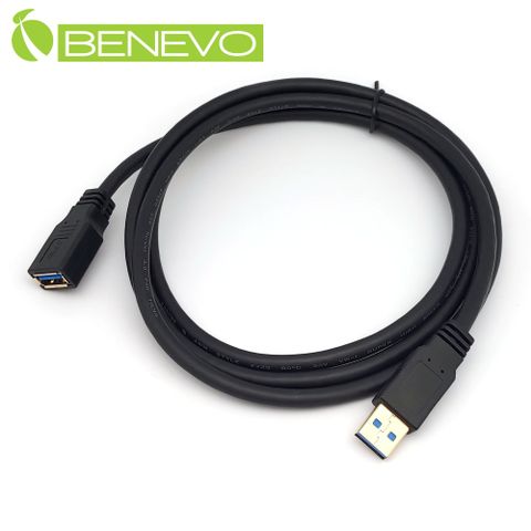 Benevo 1.5米 USB3.0 鍍金接頭 A公轉A母 高隔離延長線 (BUSB3150AMFG)