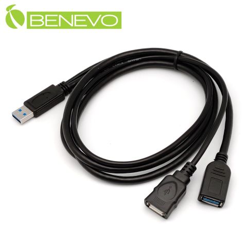 BENEVO 1米 USB3.0轉成USB3.0+USB2.0分離與測試線