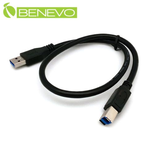 Benevo 50cm USB3.0 A(公)轉B公(M)高隔離連接線 (BUSB3050ABM)