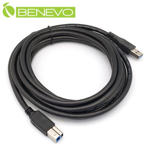 BENEVO 3米 USB3.0 A公(M)轉B公(M)高隔離連接線