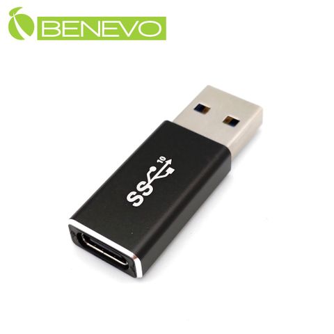 BENEVO晶片版 USB3.1 A公轉Type-C母轉接頭 (BUSB31AMCFAP)