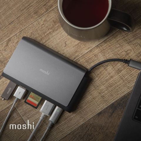 Moshi Symbus Mini USB-C Hub 七合一迷你多功能集線器