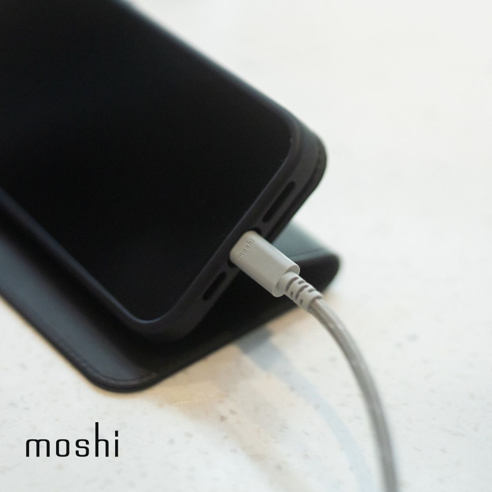 Moshi 摩仕 (2入組) Integra USB-C to USB-C (240W/480Mbps) 充電傳輸線 (1.2 m)