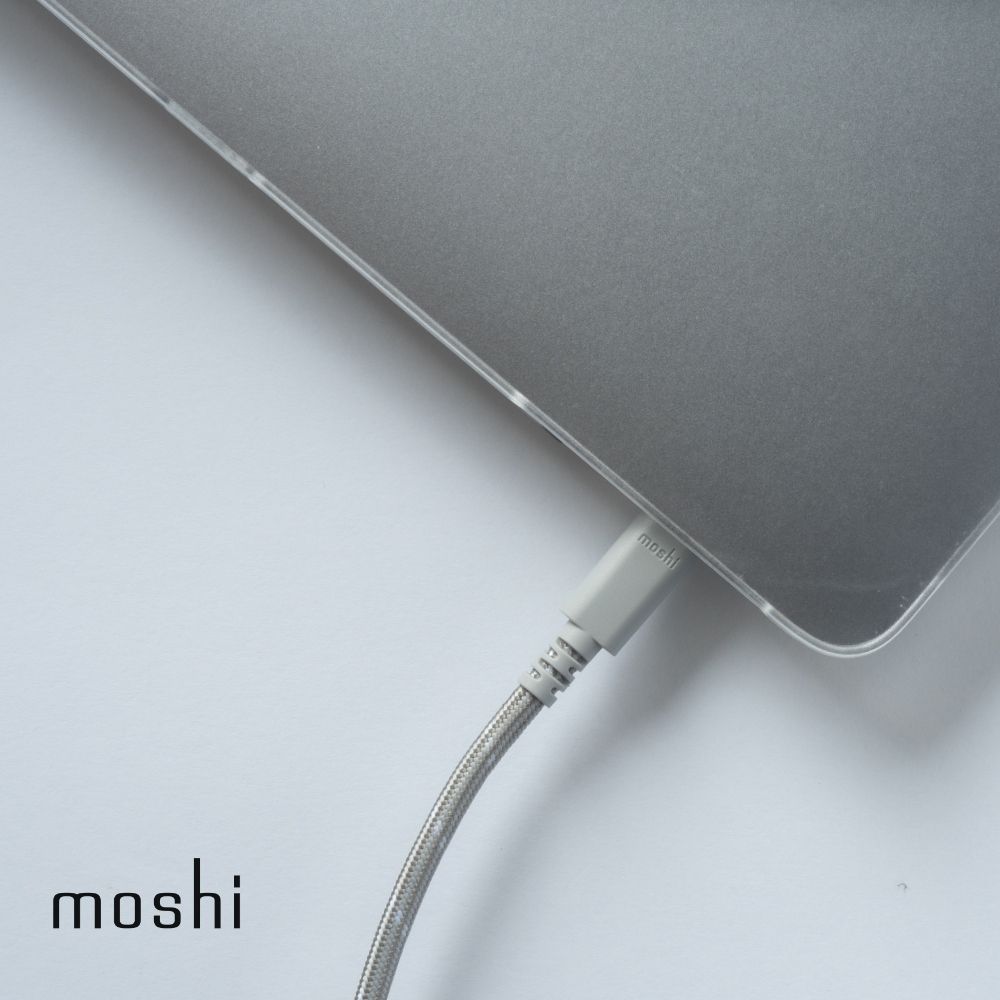 Moshi 摩仕 (2入組) Integra USB-C to USB-C (240W/480Mbps) 充電傳輸線 (1.2 m)