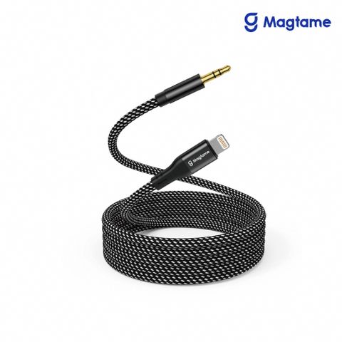 Magtame O-MagCable Lightning to 3.5mm 磁性快收納音源轉接線 1M