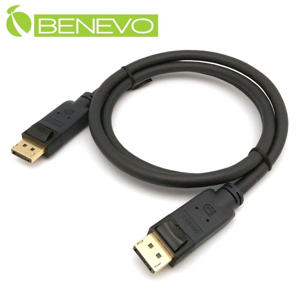 Benevo 工程型4K2K 1米 Displayport 1.2版高畫質連接線 (BDP5010K)