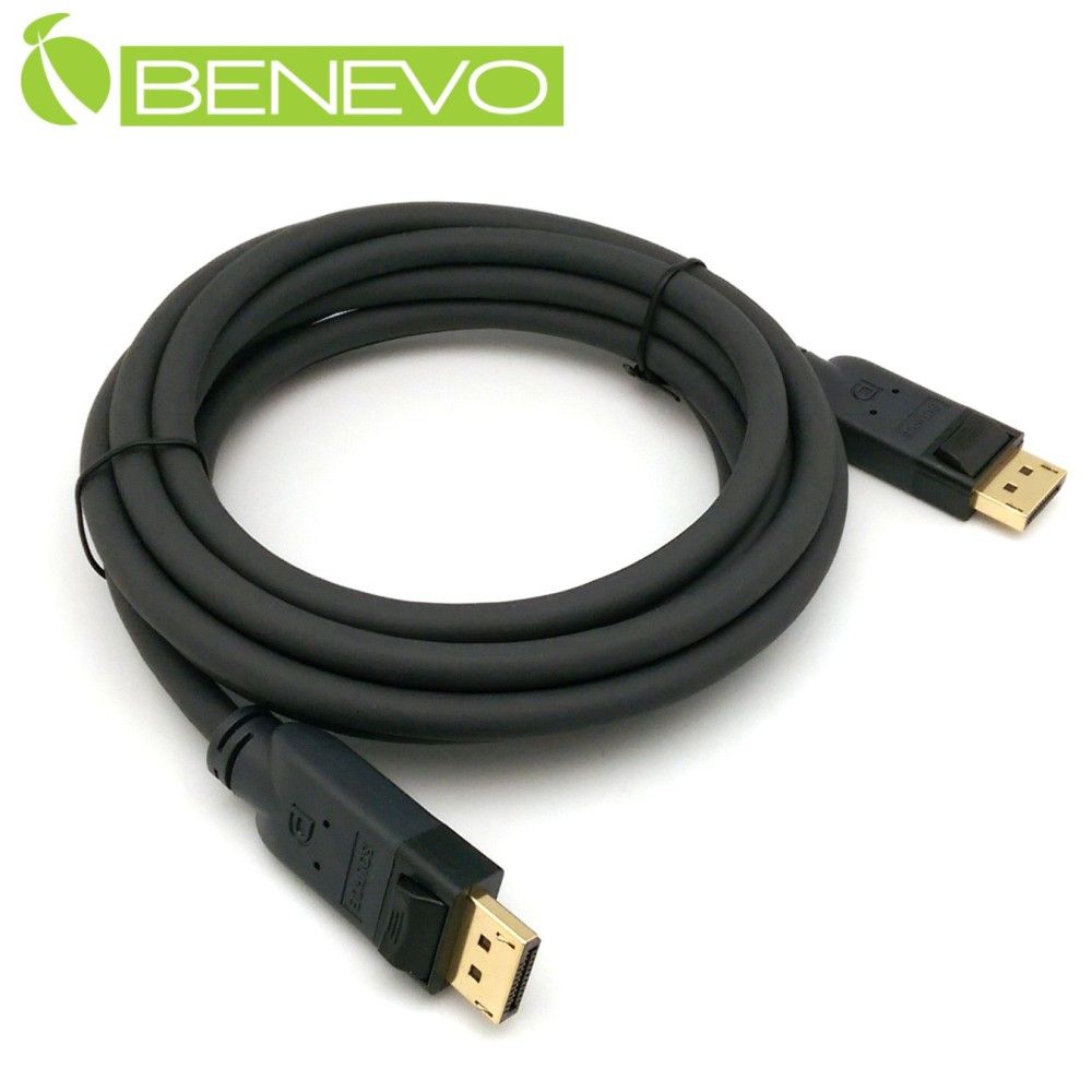 Benevo 工程型4K2K 3米 Displayport 1.2版高畫質連接線 (BDP5030K)