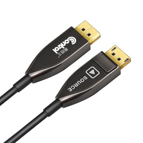【易控王】2米 DP1.4高畫質光纖線 8K/4K@144Hz 32Gbps 鍍金接頭 (30-364-02)