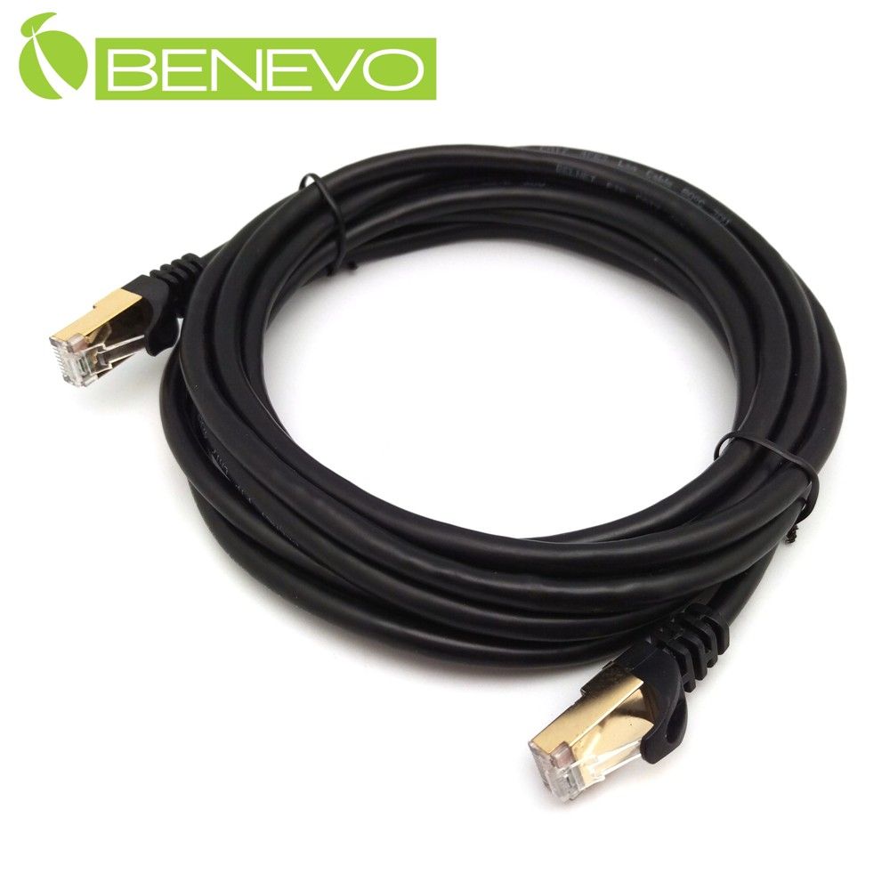 Benevo  3米 CAT7鍍金接頭超高速網路連接線 (BCAT7003)