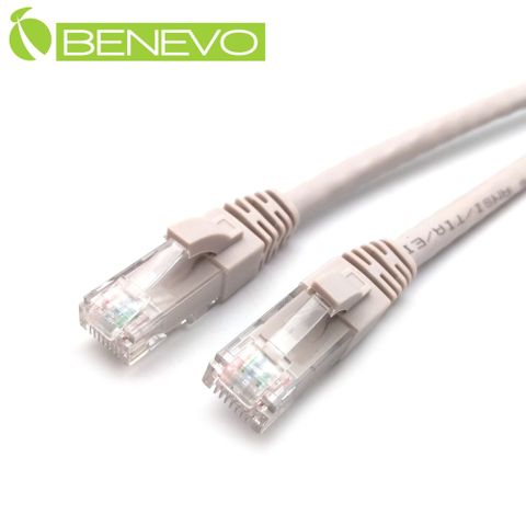 Benevo 30cm Cat6 1000Mbps高速網線(純銅) [BCAT6001(30cm灰)]