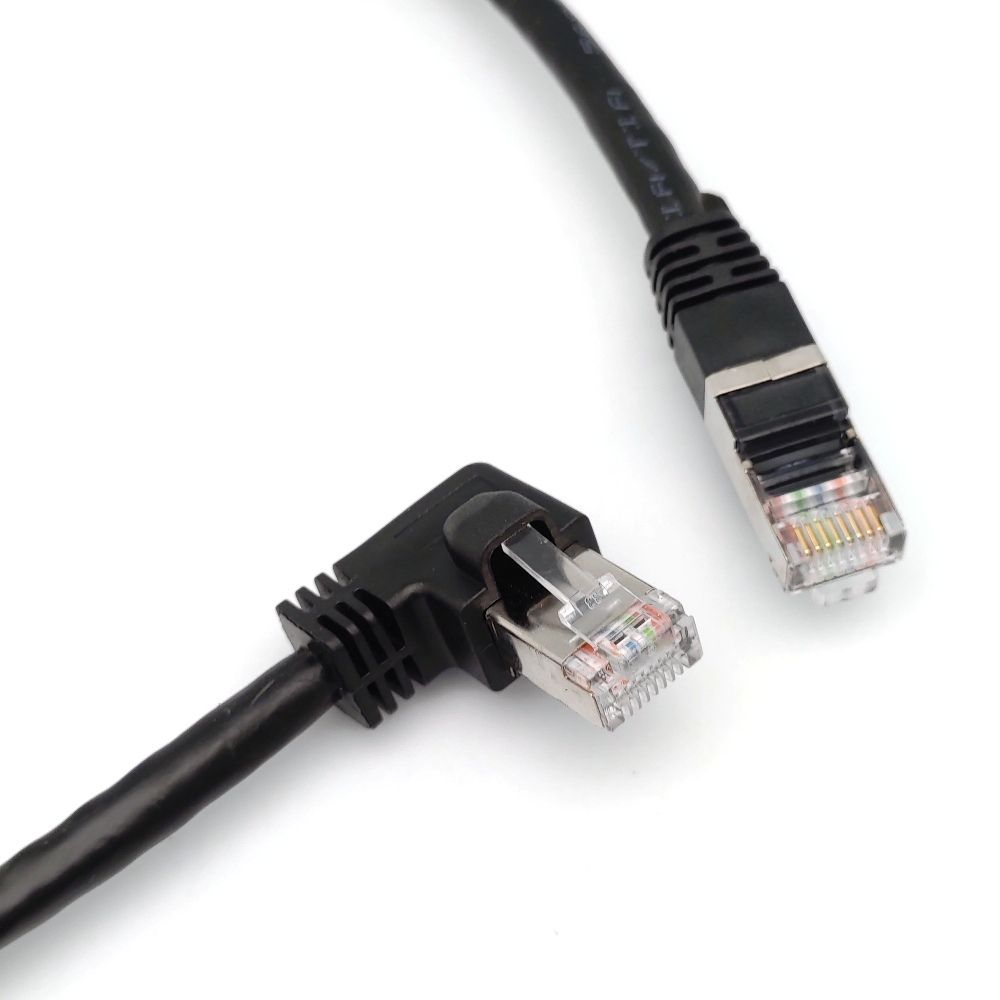 Benevo 右彎型 50cm Cat6 1000Mbps高速網線(純銅) [BCAT6001RB(50cm)]