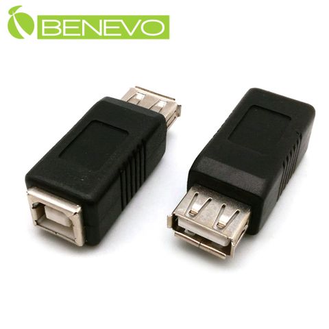 Benevo USB2.0 A母對B母 轉接頭 (BUSBABF)