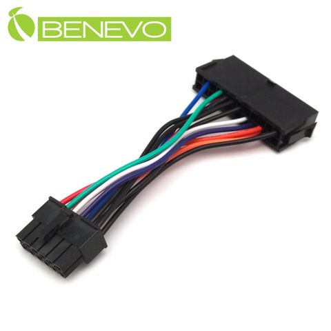 Benevo 主機板電源24PIN轉12PIN電源轉接短線 (BP24P12P)