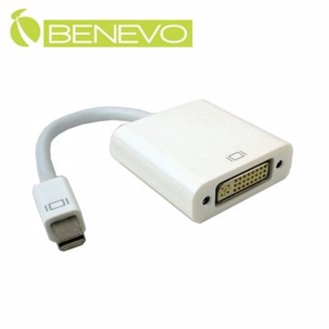 Benevo 帶線型 Mini Displayport轉DVI轉接線 (BMDP2DVI)