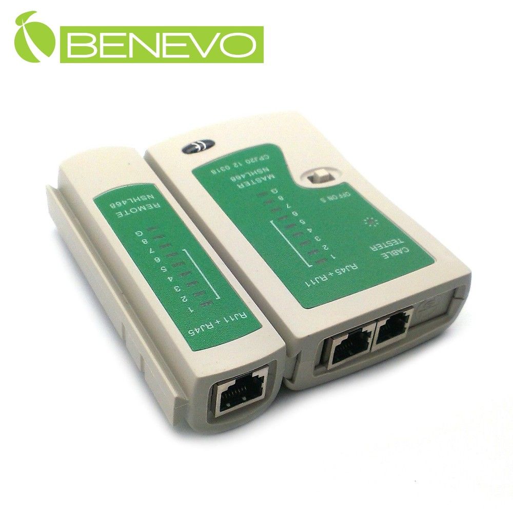 Benevo 多功能網路測線器 (RJ45/RJ12/RJ11) (BRJ45Tester)