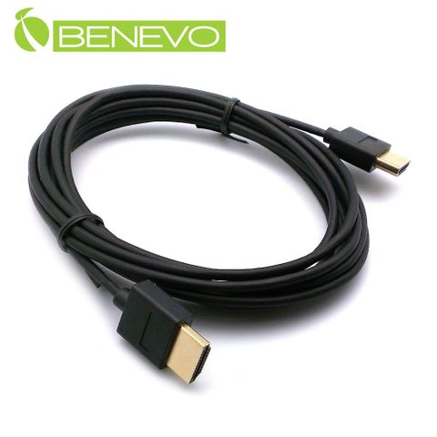 BENEVO超細型 3米 HDMI1.4版影音連接線 (BHDMI4030S)