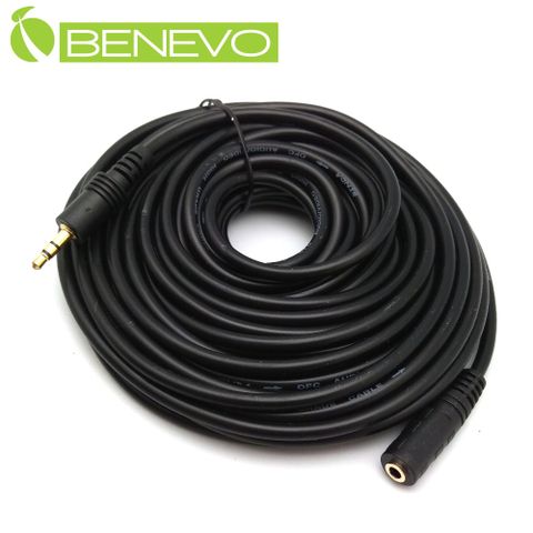 BENEVO 10米 3.5mm立體聲/耳機延長線(3.5mm立體聲公/母) (BAU1000MF)