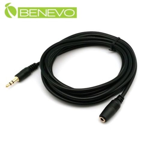 BENEVO 3米 3.5mm立體聲/耳機延長線(3.5mm立體聲公/母) (BAU0300MF)