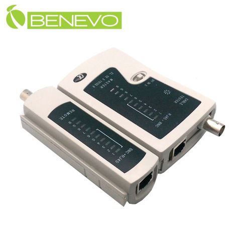 BENEVO BNC同軸電纜+RJ45網線測線器 (BNCTester)