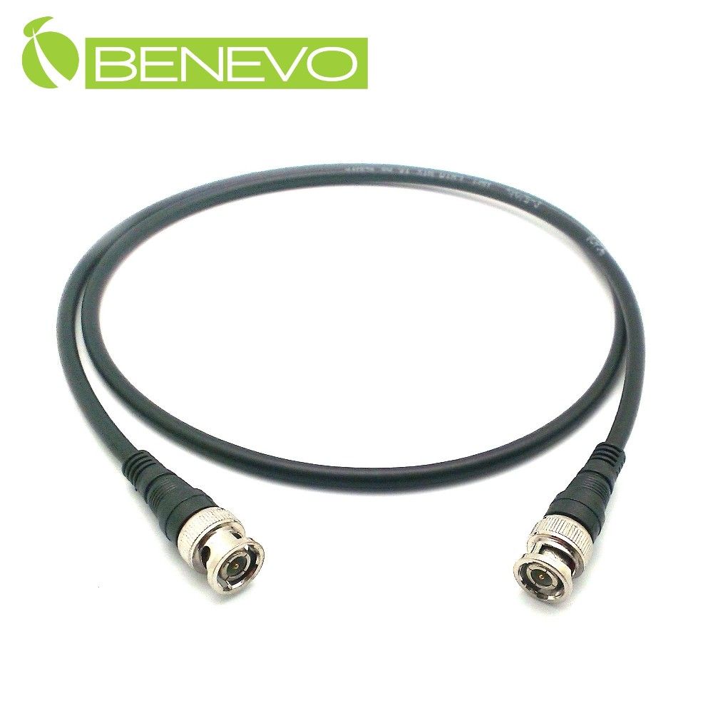 Benevo  1米 BNC連接線/跳線/監控線 (BNC0100MM)