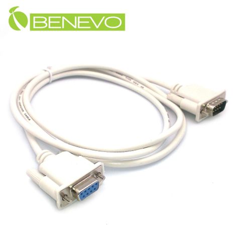 BENEVO交叉型 1.2M RS232串列埠延長線(公對母) (BRS0120MFX)