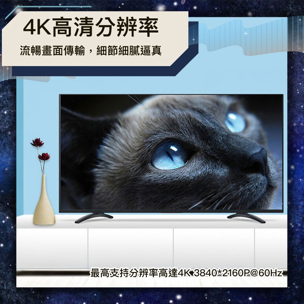 Bravo-u  支援HDMI 一進二出/二進一出免供電4K雙向切換器