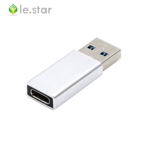 Lestar USB3.0 轉 Type-C / Type-C 轉 USB3.0 OTG 轉接頭 - TypeC轉USB3.0太空銀