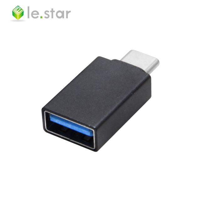 Lestar  USB3.0 轉 Type-C / Type-C 轉 USB3.0 OTG 轉接頭 - USB3.0轉TypeC黑色