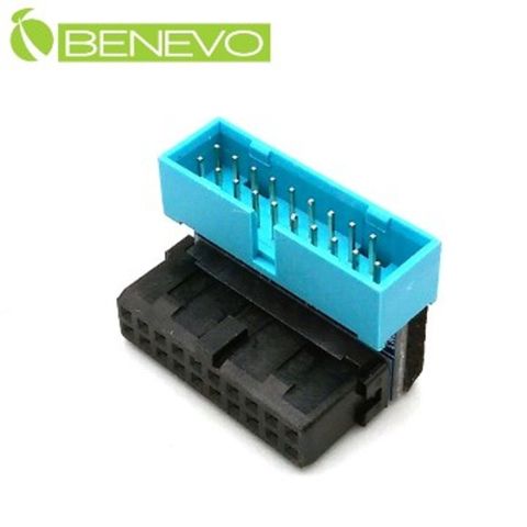 BENEVO下彎型 主機板USB3.0 19PIN/20PIN轉接頭