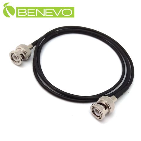 Benevo 1米 BNC公對母同軸連接線(50歐姆/RG174) [BNC0100MM(50ohm-RG174)]