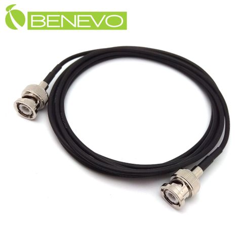 Benevo 2米 BNC公對母同軸連接線(50歐姆/RG174) [BNC0200MM(50ohm-RG174)]